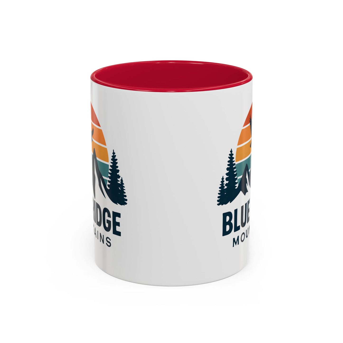 Blue Ridge Mountains, One Happy Camper, Accent Coffee Mug, Blueridge Mug, Blue Ridge Parkway, Camping Coffee Mug, Camping Gift