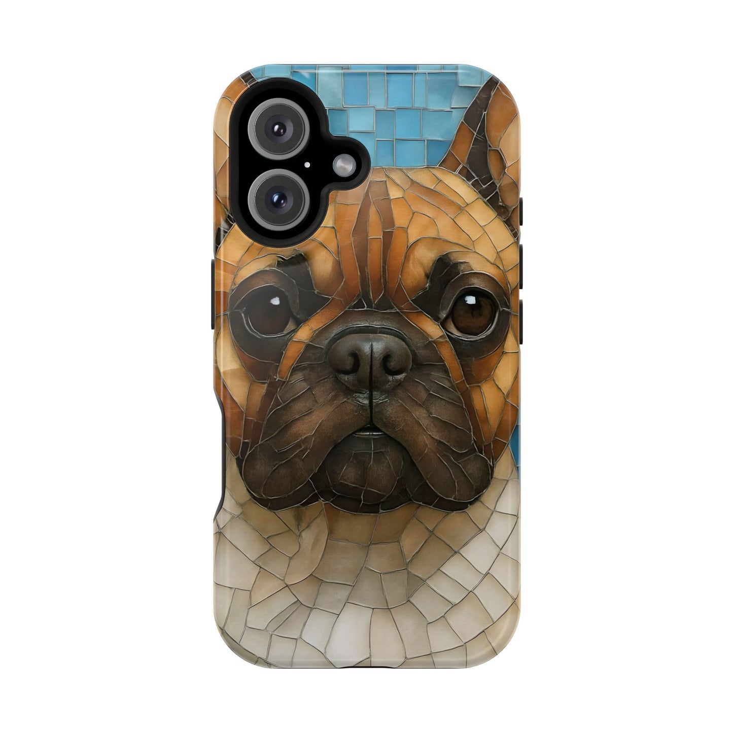 French Bulldog Mosaic Phone Case, French Bulldog Art, Dog iPhone Case, Frenchie Mom, French Bulldog Gift, Dog Lover