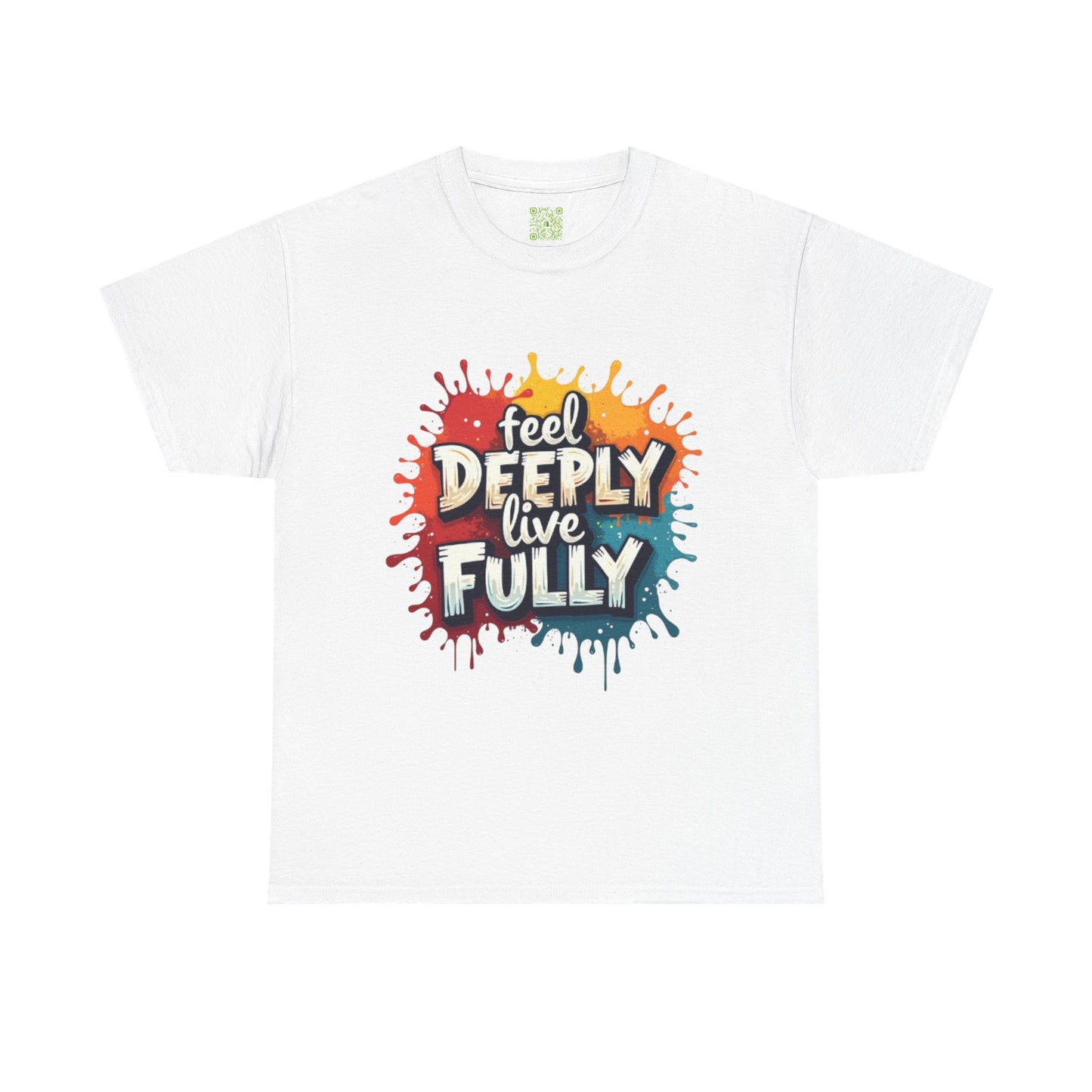 Enneagram  Type 4 Feel Deeply Live Fully Tee, Enneagram Gift, Individualist T-Shirt, Graphic Tshirt, Enneagram Merch