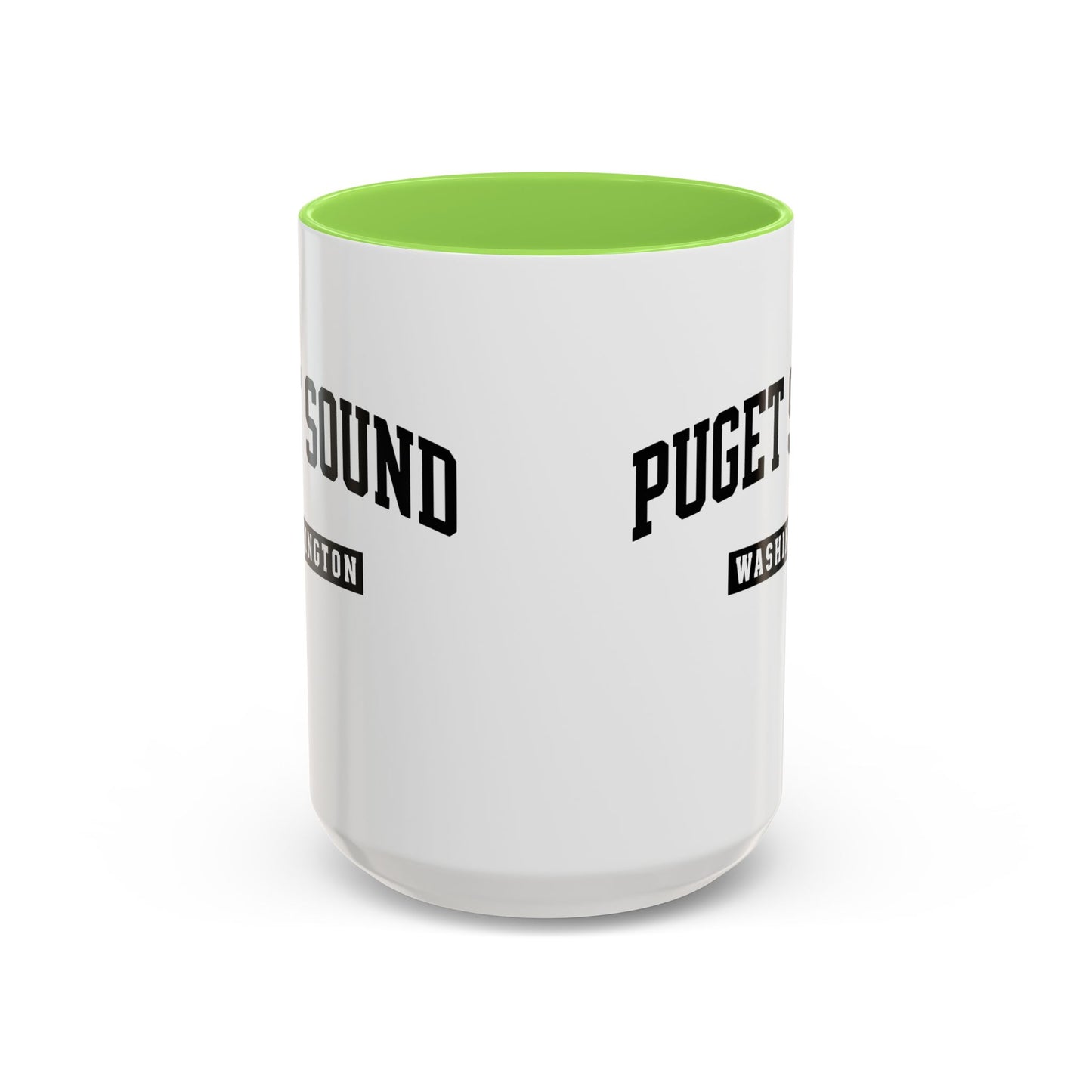Seattle, Tacoma, Puget Sound Washington Accent Coffee Mug, Tacoma, Puget Sound Gift, Puget Sound WA, Washington Souvenir, Puget Sound Mug