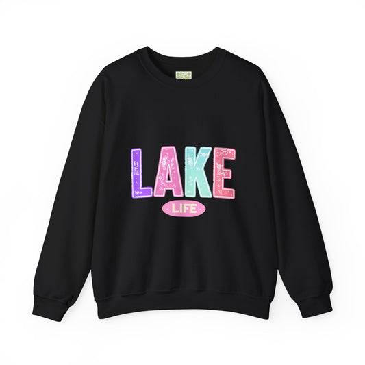 Lake Life Crewneck Sweatshirt - Unisex Heavy Blend for Comfort and Style