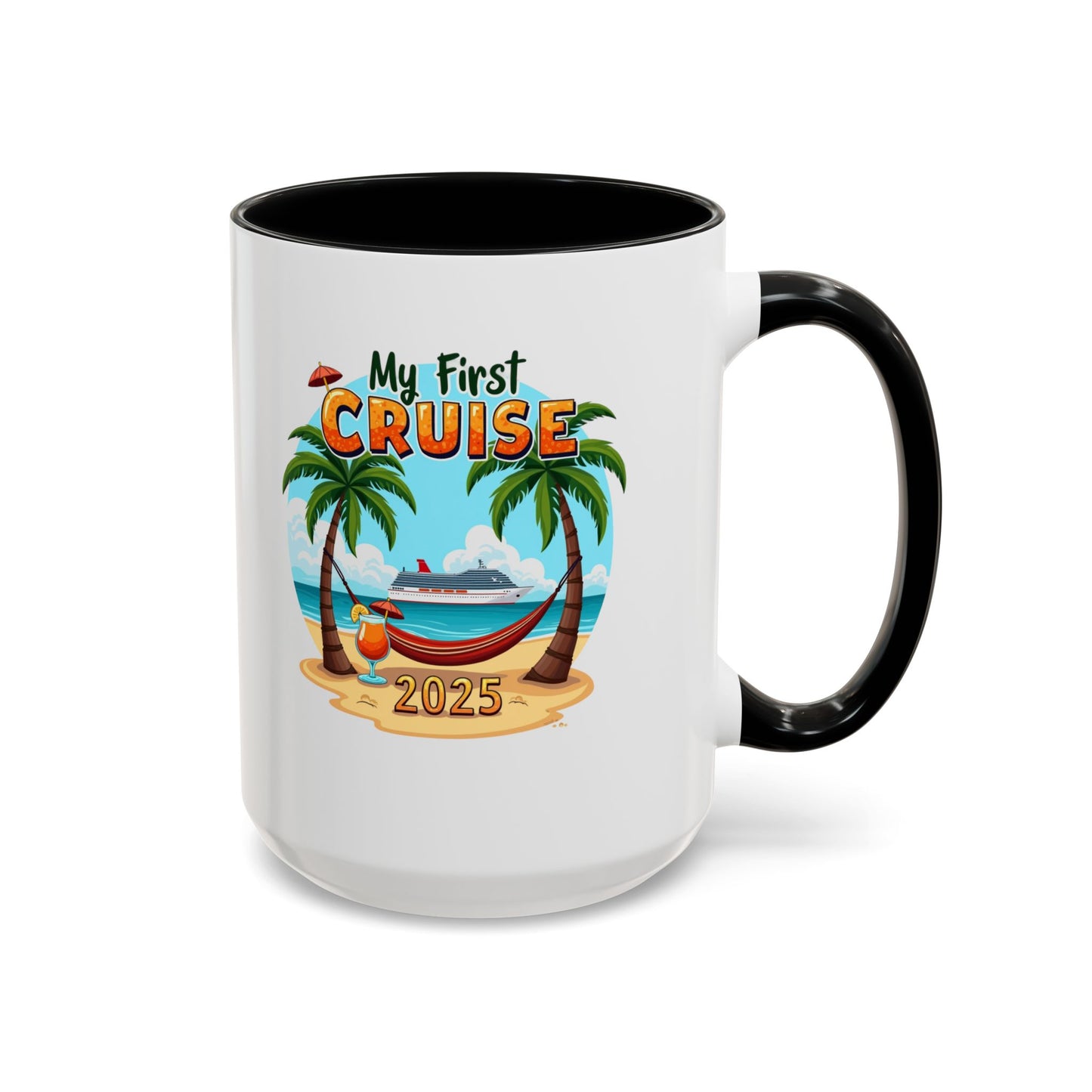 My First Cruise Coffee Mug, Royal Caribbean Mug, Cruise Gift, Cruise Ship Mug, Disney Cruise Line, Travel Mode