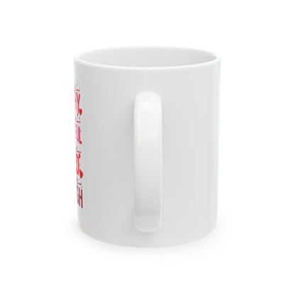 Positive Vibes Mug - Inspirational Quote Valentines Gift, Self-Care Pick-Me-Up, Empower Her Day  - Valentine's Gift