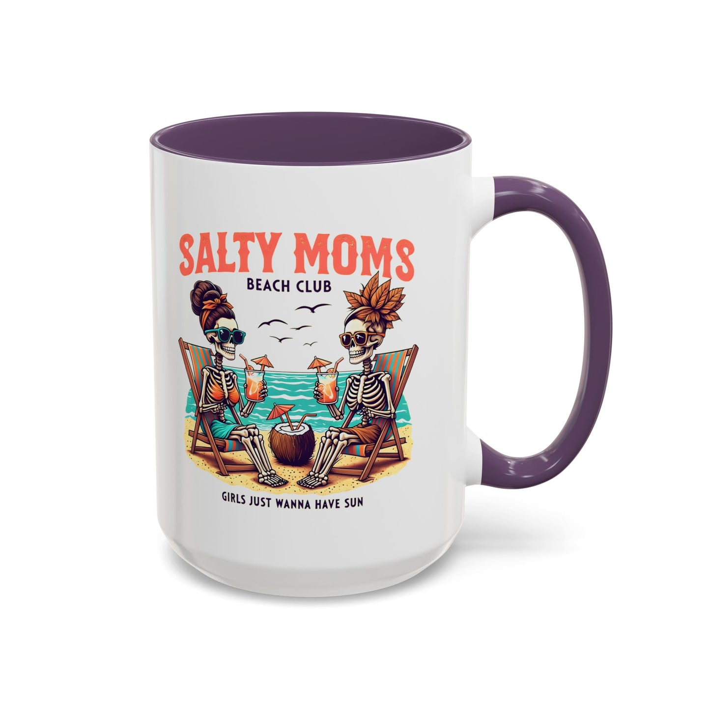 Salty Moms Beach Club Mug, Salty Mug, Summer Mom Mug, Hot Mom Summer, Beach Club Mug, Stay Salty Mug, Beach Days