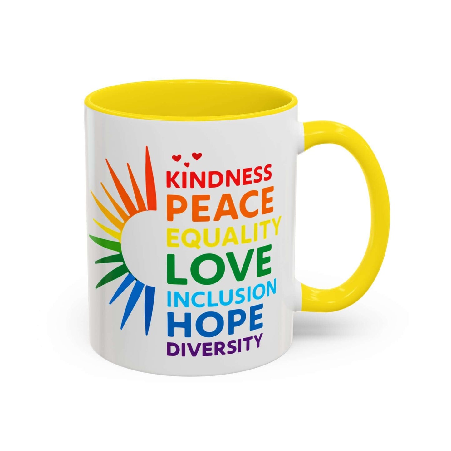 LGBTQ Pride Coffee Mug: Colorful Affirmations, LGBTQ Gift
