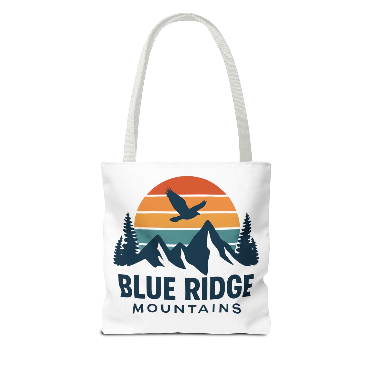 Blue Ridge Mountains Tote, Blue Ridge Parkway Bag, Appalachian Trail Tote, Smokey Mountains Gift, North Carolina Gift