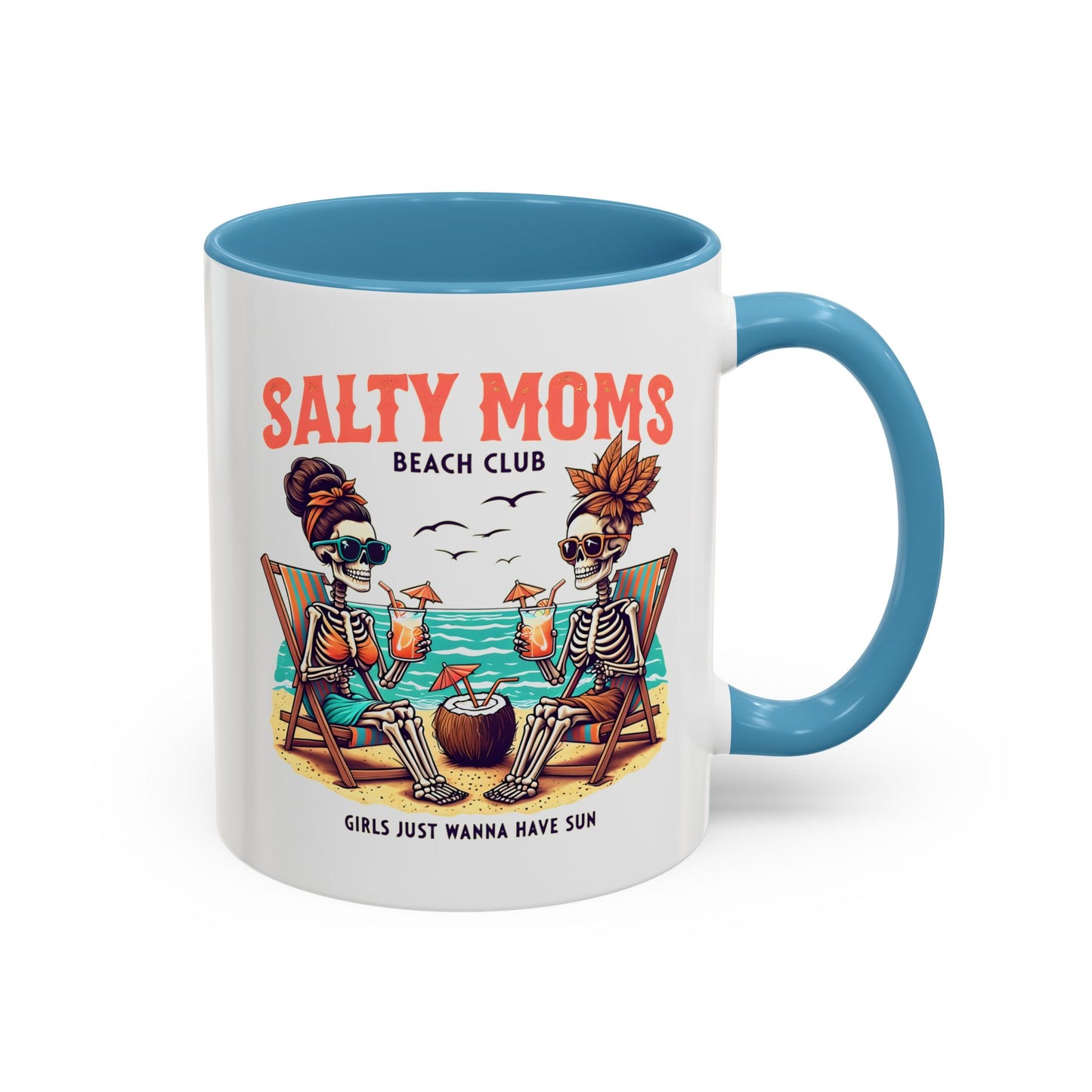 Salty Moms Beach Club Mug, Salty Mug, Summer Mom Mug, Hot Mom Summer, Beach Club Mug, Stay Salty Mug, Beach Days