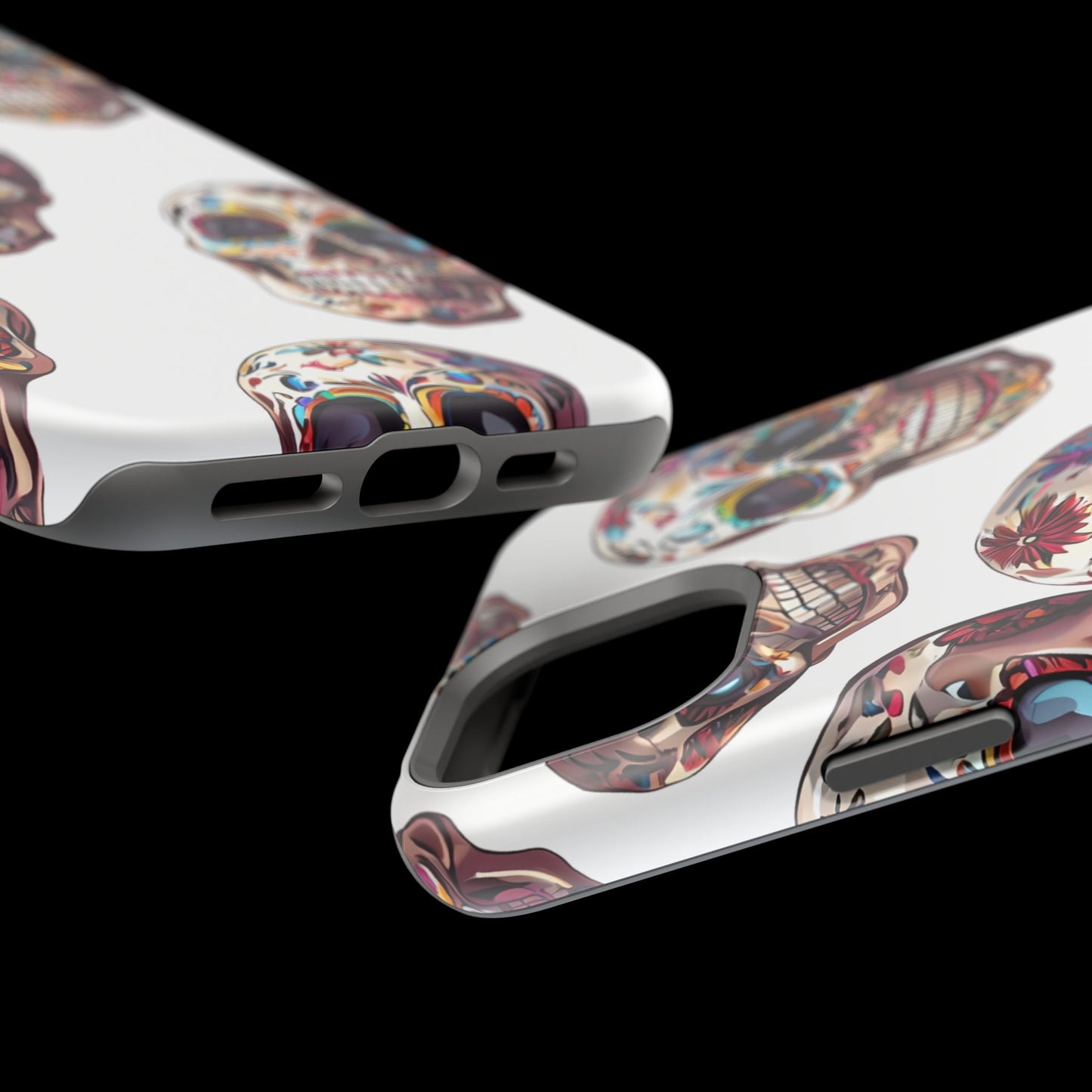 Sugar Skull Phone Case, Dia De Los Muertos, Day Of The Dead, Mexican Tradition, Sugar Skull Art, Wireless Charger