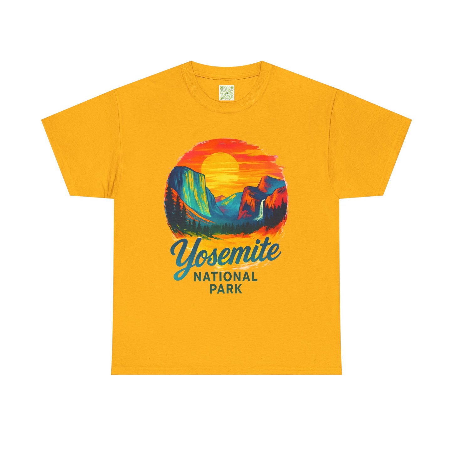 Retro Sunset Yosemite National Park Tee, Yosemite Shirt, Yosemite Gift, Wildflower Yosemite, Yosemite El Capitan