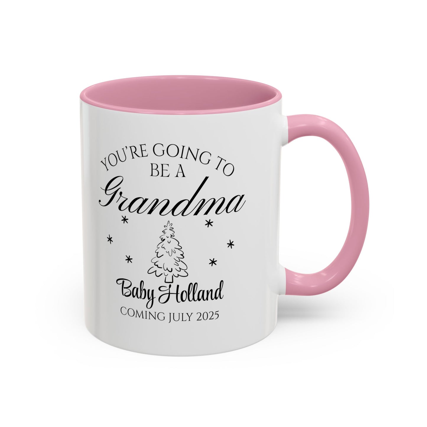 You’re Going to Be a Grandma Mug, Pregnancy Announcement Coffee Cup, New Grandma Gift, Baby Reveal Mug for Grandparents, 2025 Baby Announcement