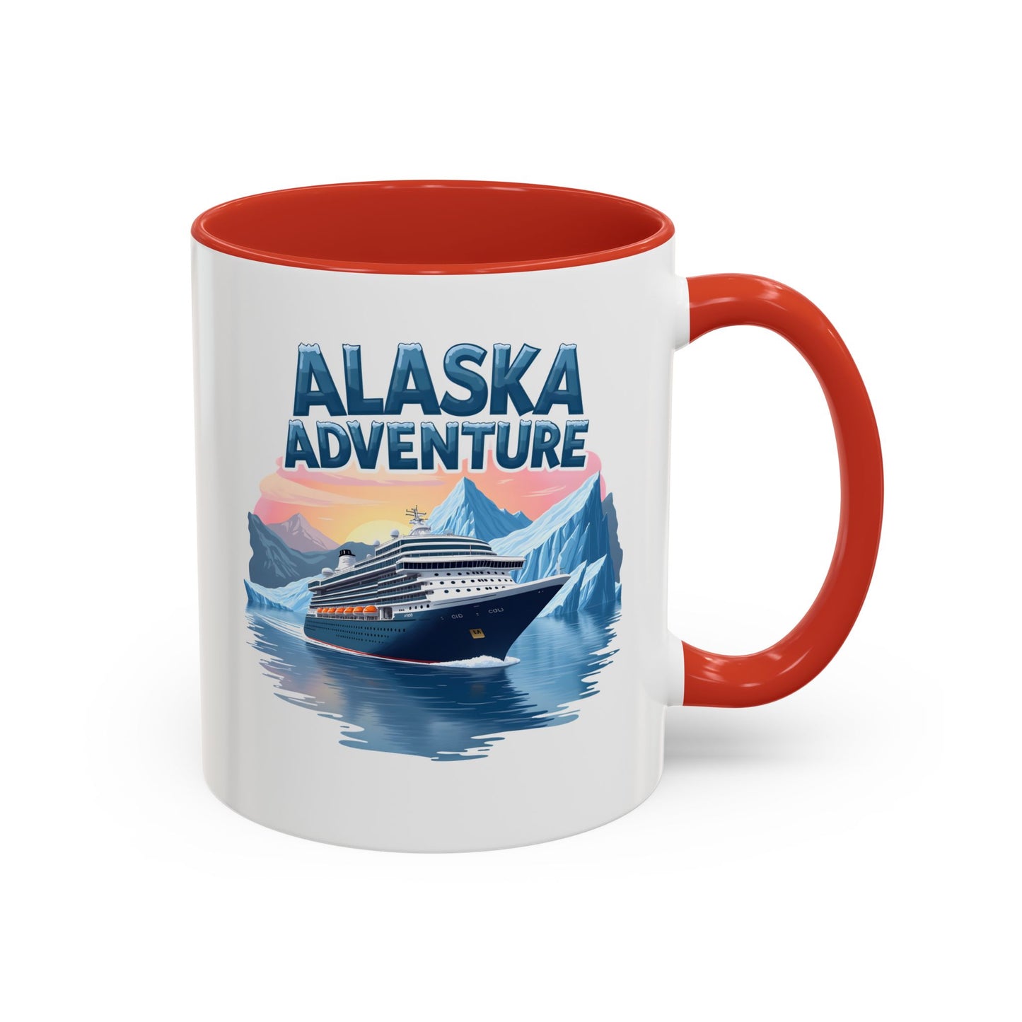 Alaska Adventure Coffee Mug, Alaska Family Trip Souvenir, Alaskan Cruise Gift, Travel Mode Mug, Cruise Birthday