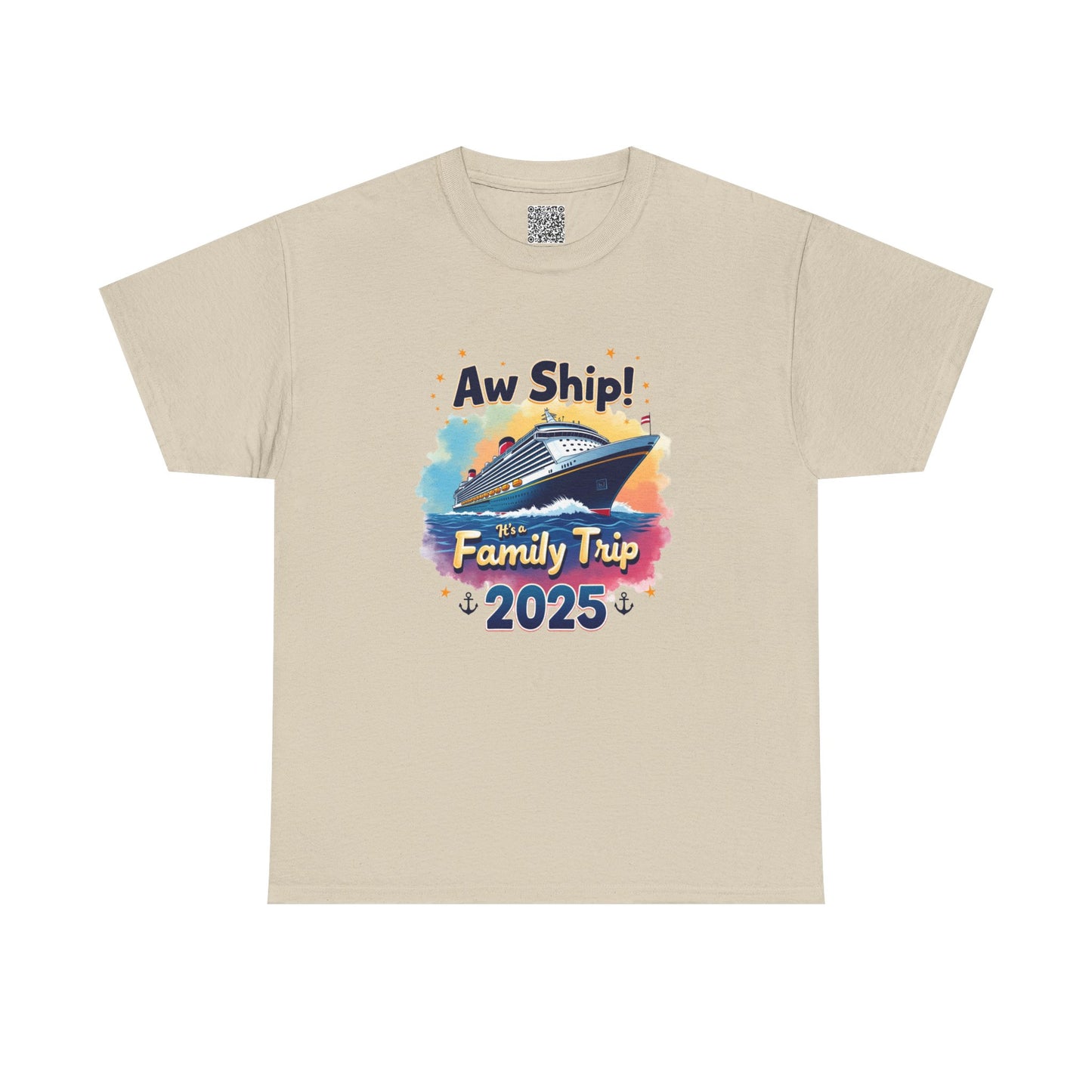 Aw Ship! Family Trip 2025 Shirt, Cruise Squad Shirt, Family Vacation 2025, Cruise Vacation, Personalized Shirts