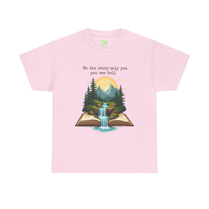 Enneagram 4 T-Shirt,  Be The Story Only You Can Tell, Inspirational Book Graphic T-Shirt, Enneagram 4, Individualist Tee, Self Growth, , Enneagram Type 4
