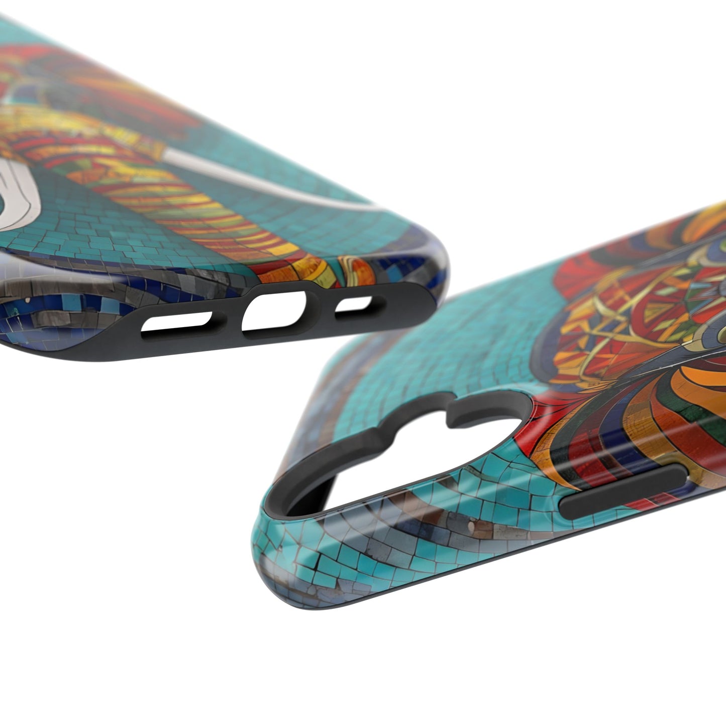 Artistic Elephant Phone Case, Elephant Case, Trendy iPhone Case, Elephant Lover Gift, Unique iPhone Case, Mosaic Design