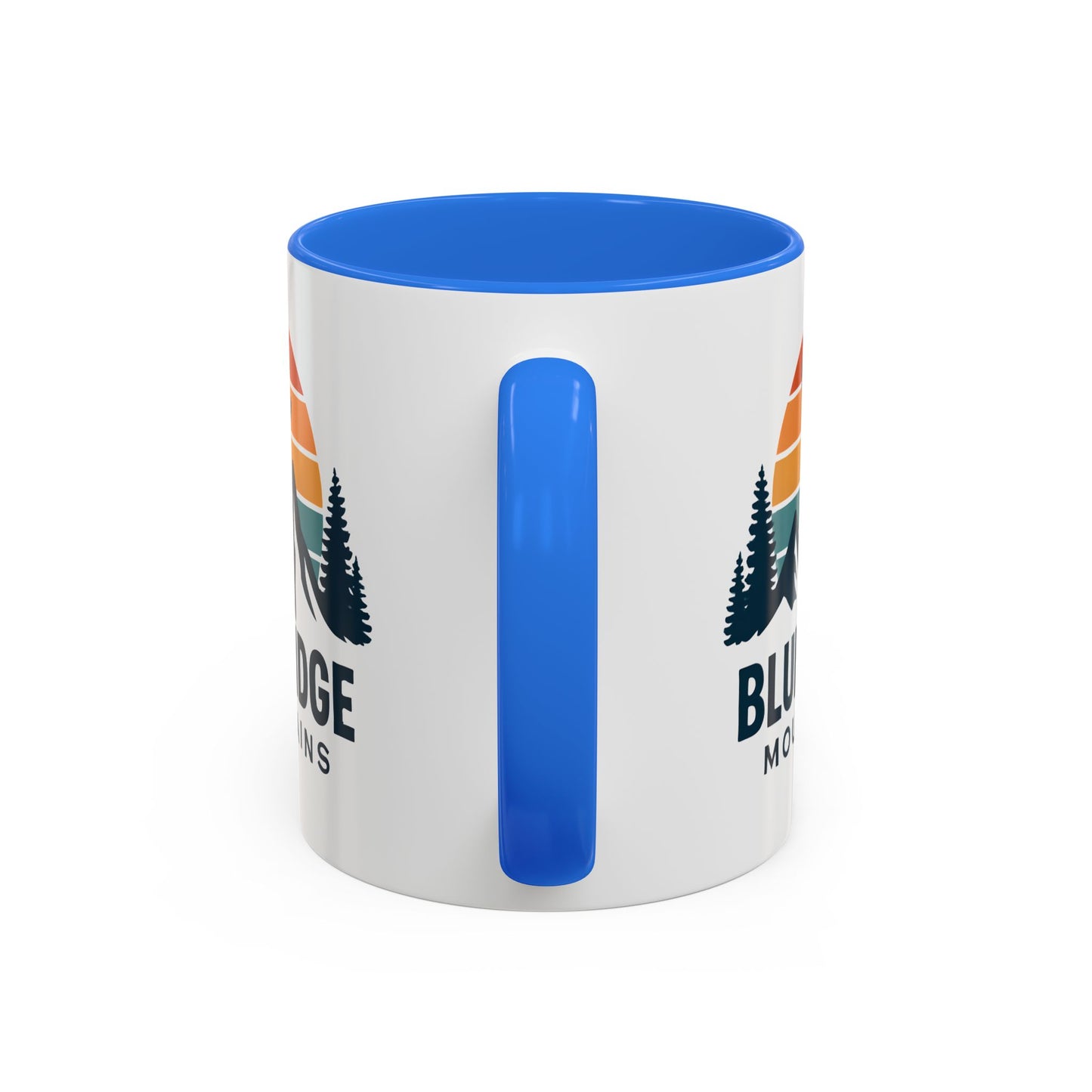Blue Ridge Mountains, One Happy Camper, Accent Coffee Mug, Blueridge Mug, Blue Ridge Parkway, Camping Coffee Mug, Camping Gift