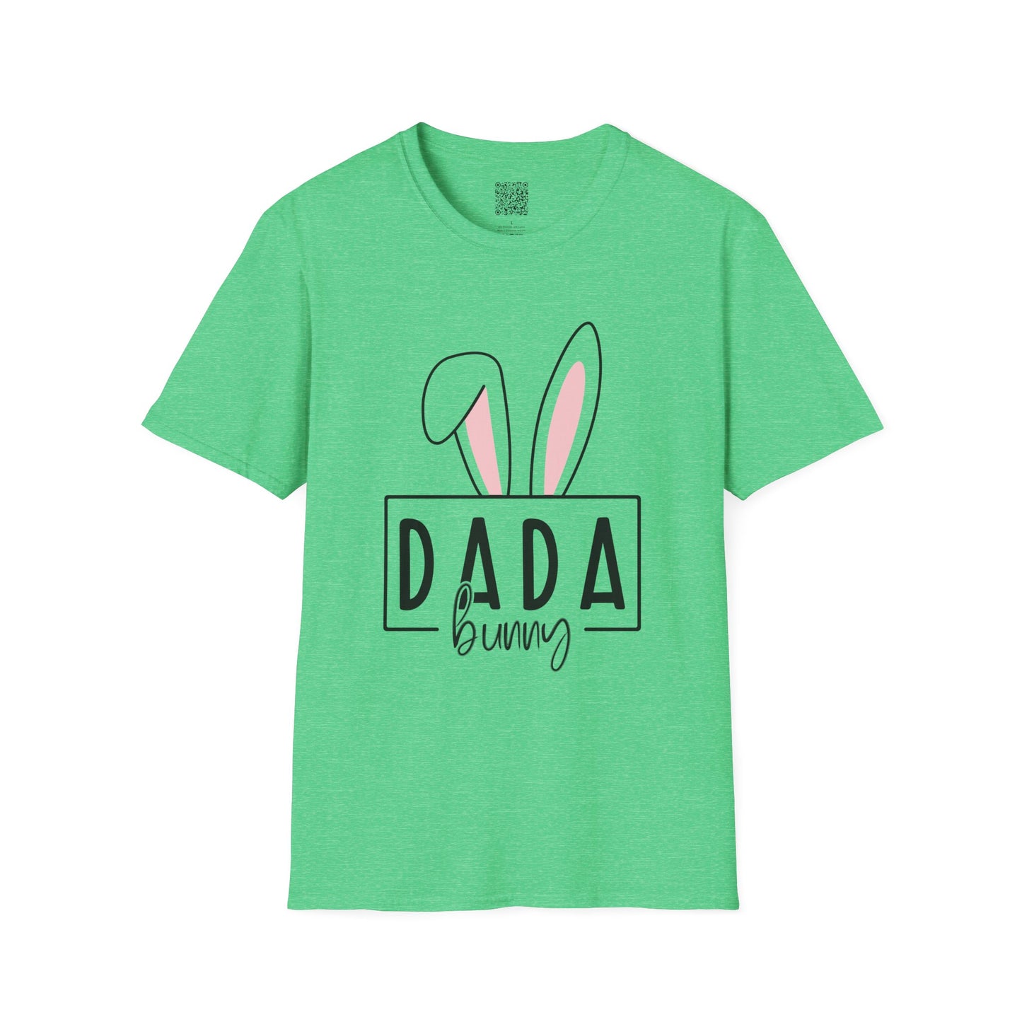 Dada Bunny Ears Unisex Softstyle T-Shirt - Cute Easter Apparel for Aunts