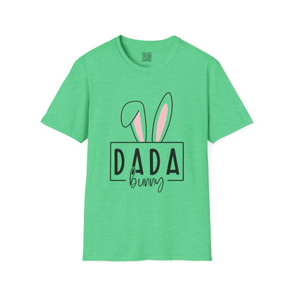 Dada Bunny Ears Unisex Softstyle T-Shirt - Cute Easter Apparel for Aunts