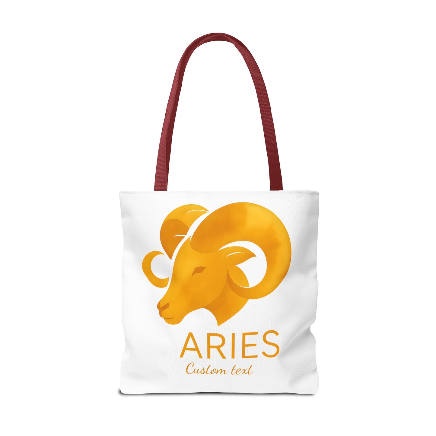 Aries Zodiac Personalized Tote Bag, Artistic Tote Bag, Astrology Bag, Unique Tote Bag, Aries Birthday Gift