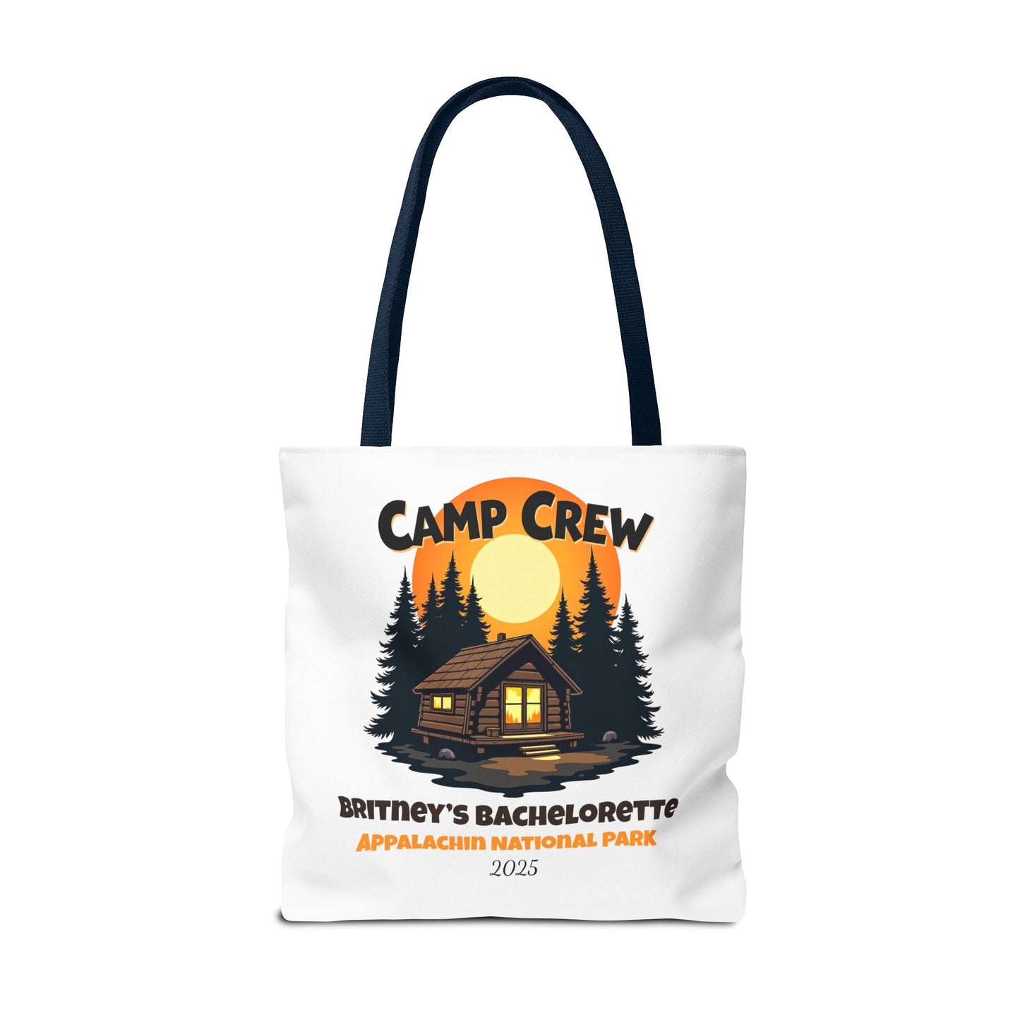 Bachelorette Camp Crew Tote Bag, Bride Beach Bag, Camp Bride, Camping Bach, Bridal Tote Bag, Custom Beach Bag