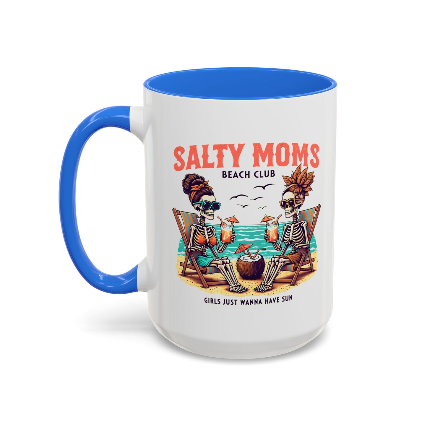 Bonus Mom Gift, Salty Moms Beach Club Mug, Salty Mug, Summer Mom Mug, Hot Mom Summer, Beach Club Mug, Stay Salty Mug, Beach Days
