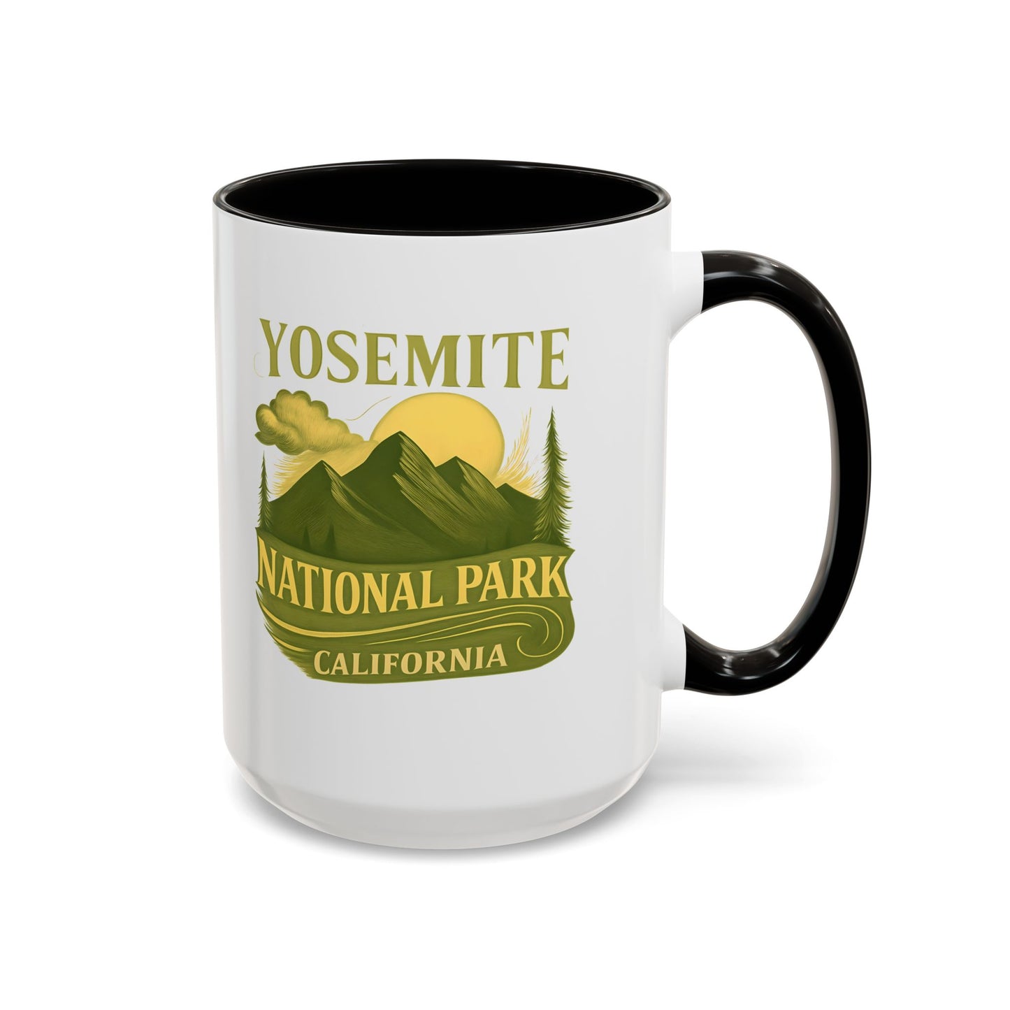 Yosemite National Park Accent Mug, Yosemite Gift, Yosemite Travel Gift, California Trip, Granola Girl Gift