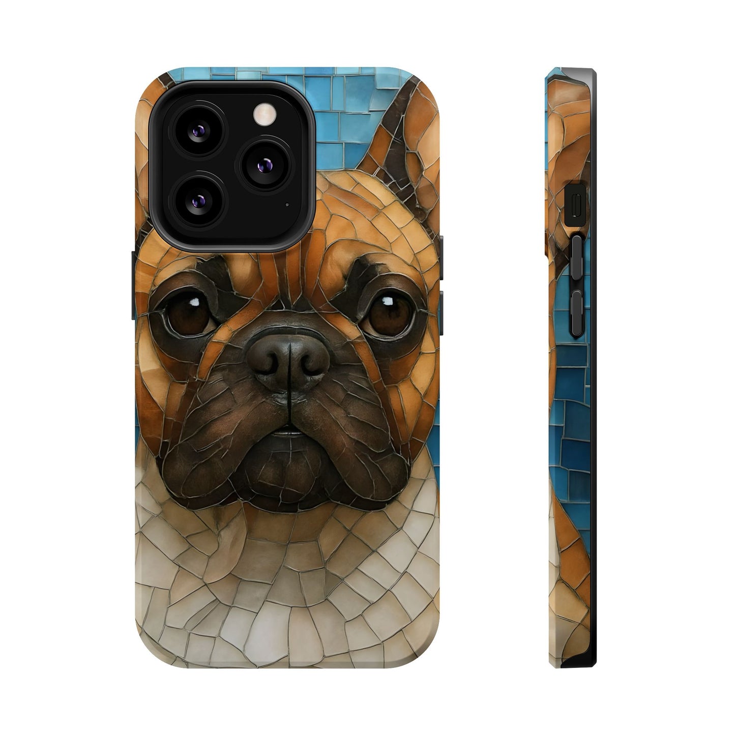 French Bulldog Mosaic Phone Case, French Bulldog Art, Dog iPhone Case, Frenchie Mom, French Bulldog Gift, Dog Lover