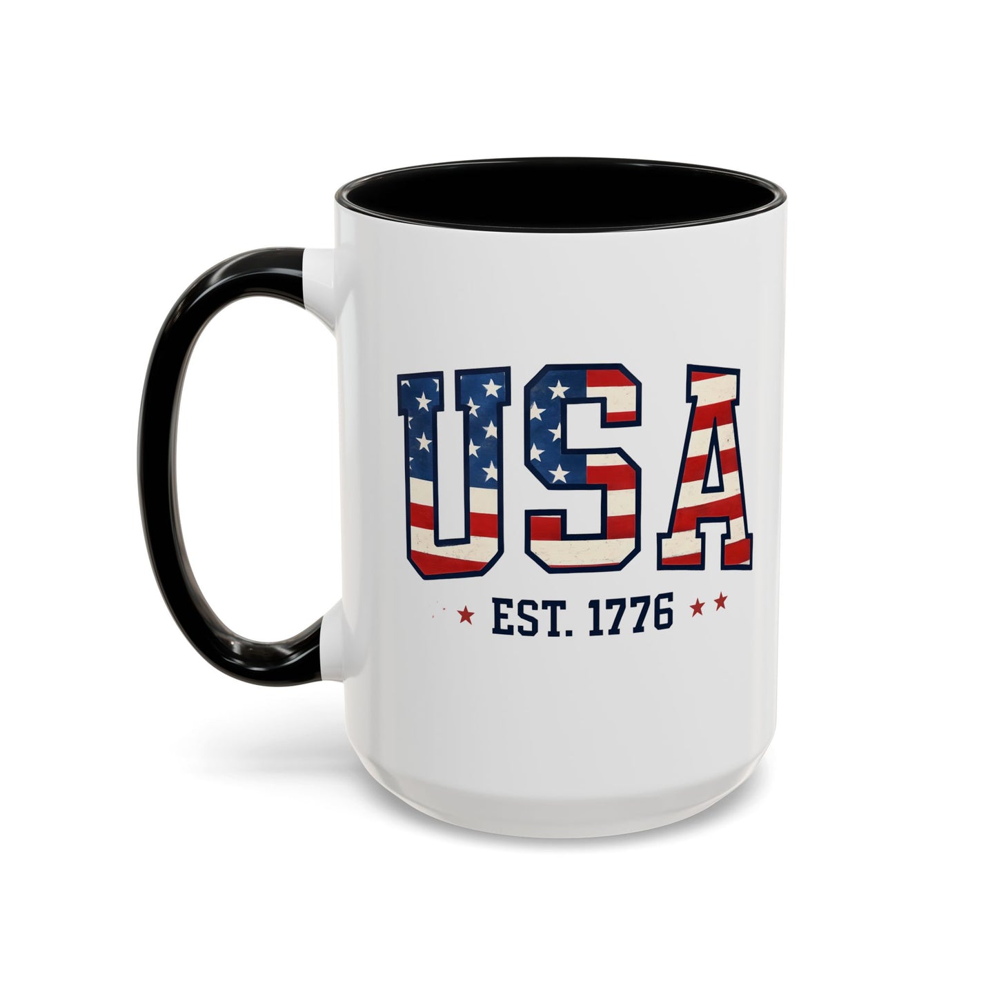 USA Patriotic Coffee Mug, Memorial Day Mug, American Flag Mug, Patriotic Mug, Freedom Cup, USA Flag Mug, Fourth of July