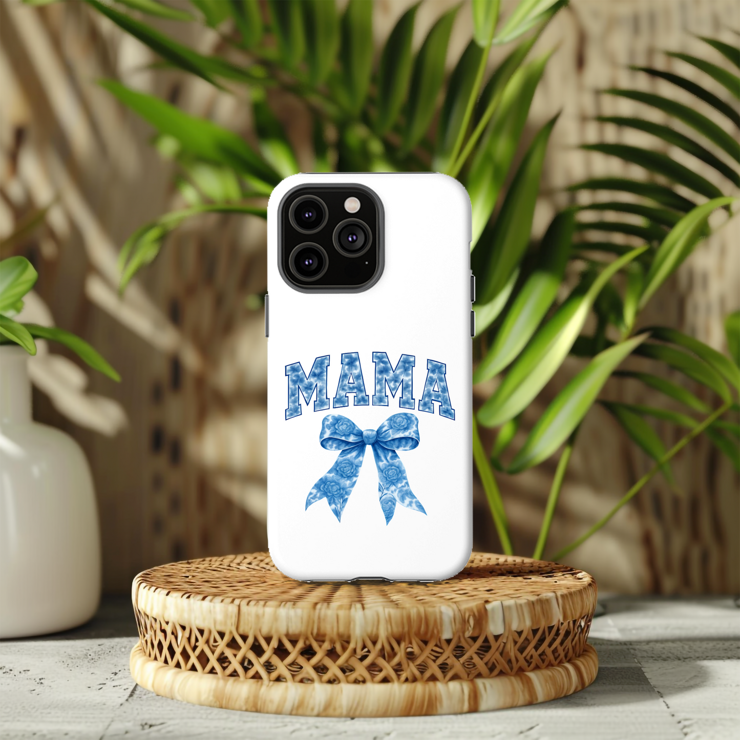 Mama Coquette Phone Case, Coquette Phonecase, Toile Phone Case, Mom Phone Case, Summer Phone Case, Durable