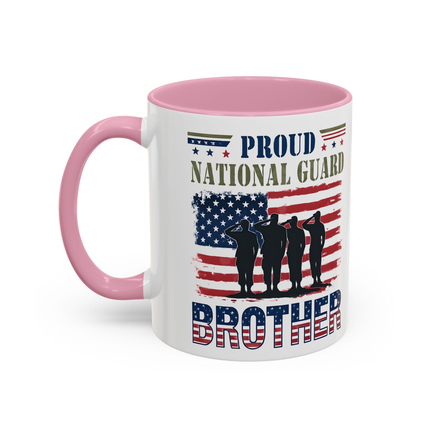 National Guard, Proud Brother Coffee Mug, Veteran Appreciation Mug, Military Family Gift, Army Gifts, Tactical Gifts