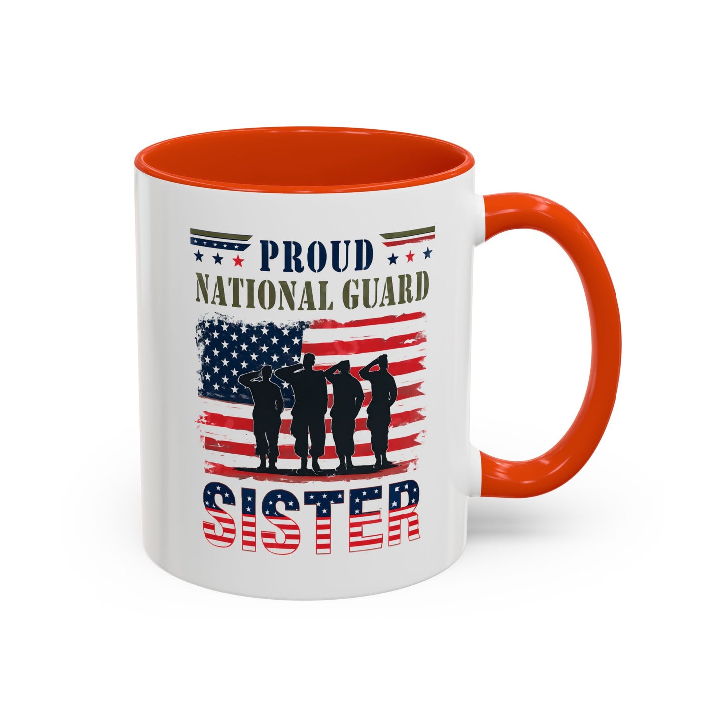 National Guard, Proud Sister Mug, Army National Guard, Armed Forces Gift, Veteran Appreciation, Gift For Heroes