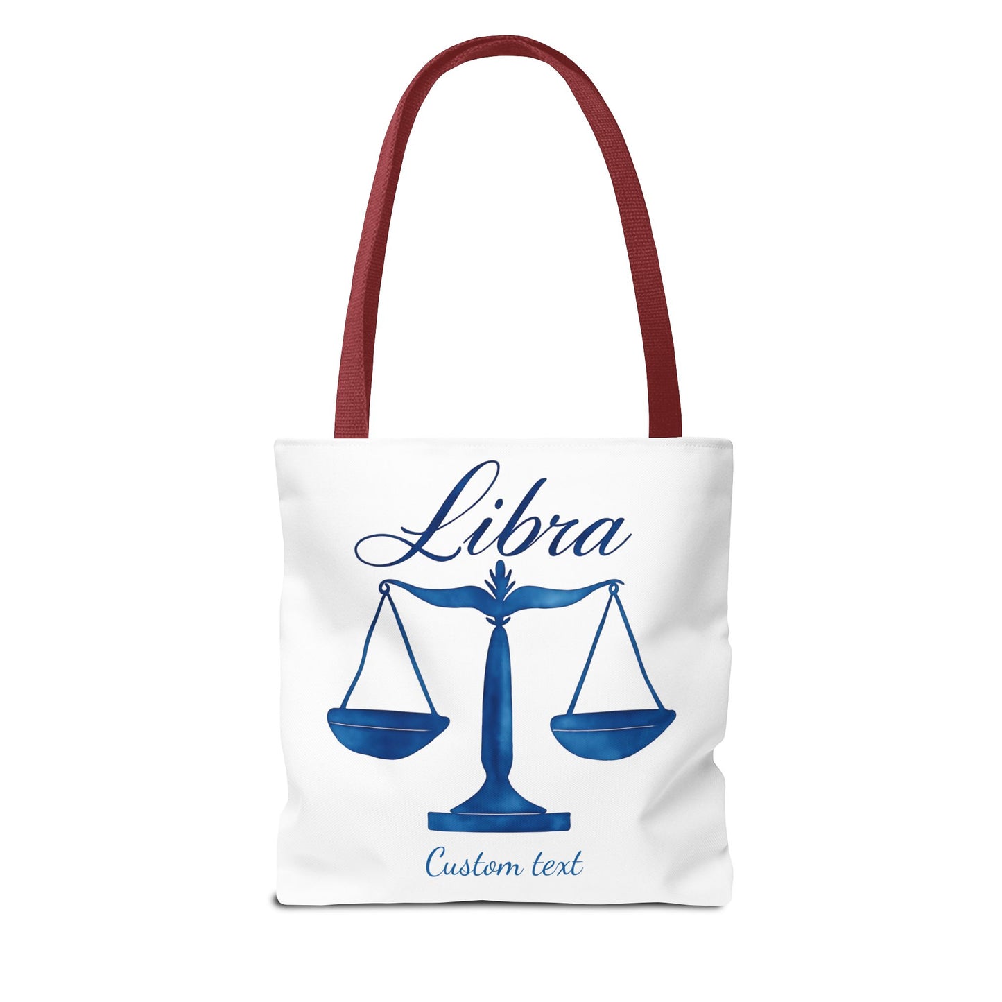 Libra Zodiac Personalized Tote Bag, Artistic Tote Bag, Astrology Lover Tote, Trendy Tote Bag, Unique Weekender Bag