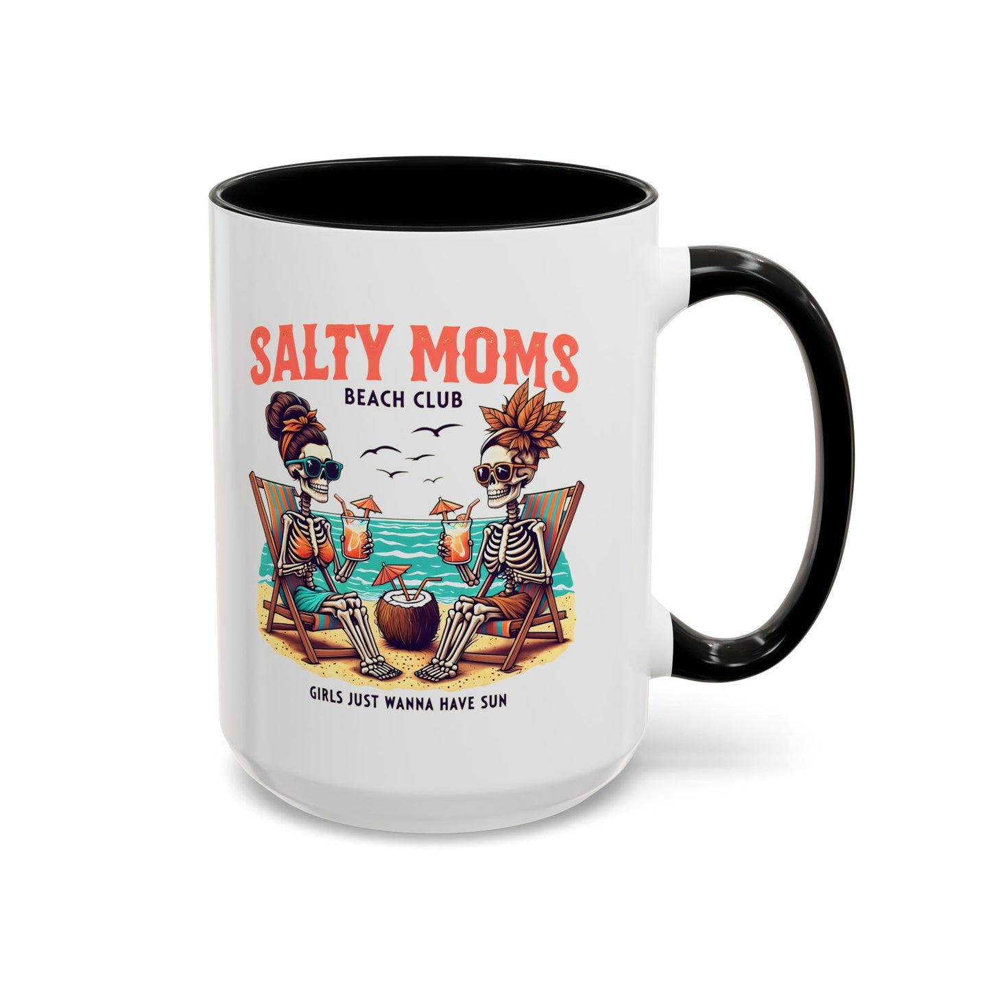 Salty Moms Beach Club Mug, Salty Mug, Summer Mom Mug, Hot Mom Summer, Beach Club Mug, Stay Salty Mug, Beach Days