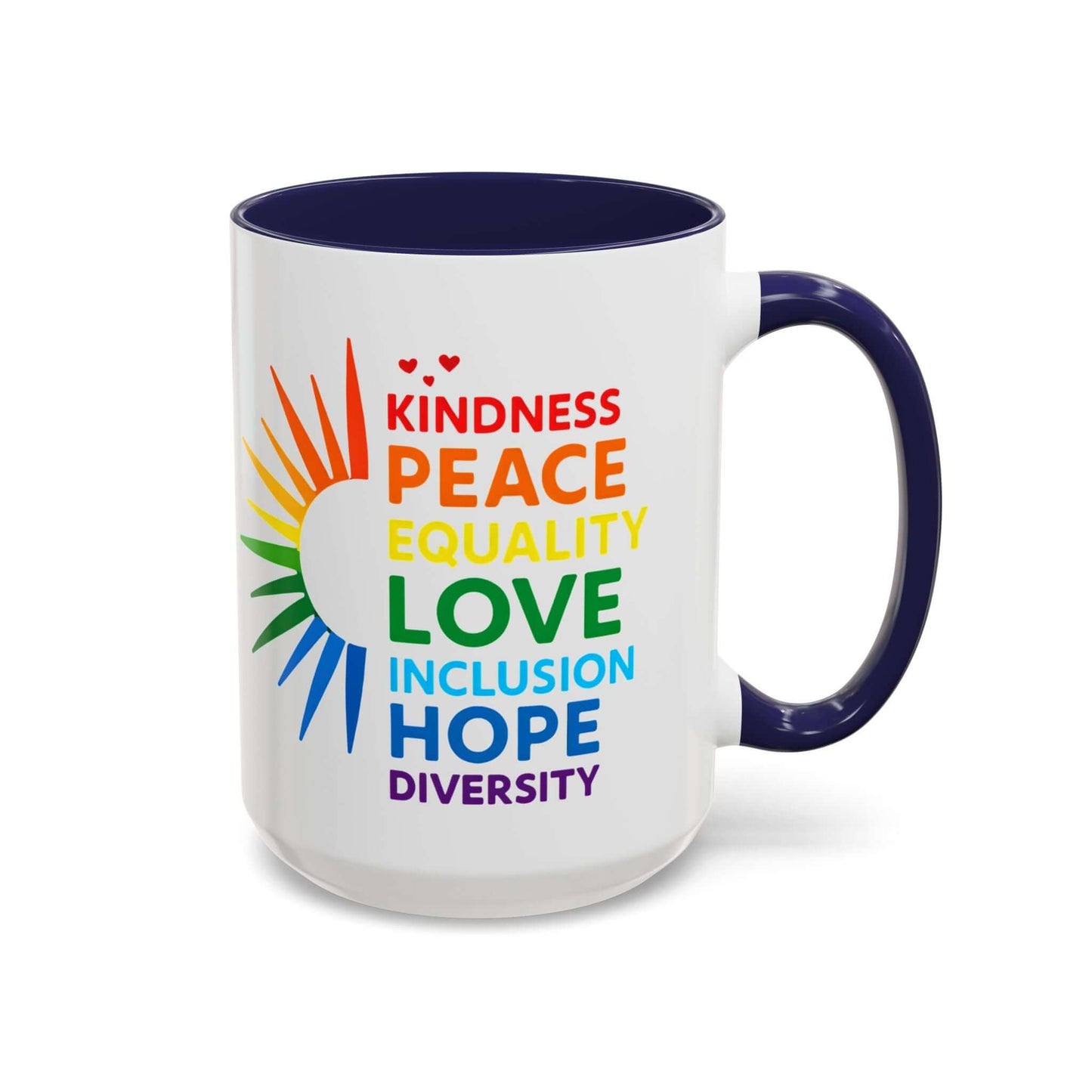 LGBTQ Pride Coffee Mug: Colorful Affirmations, LGBTQ Gift