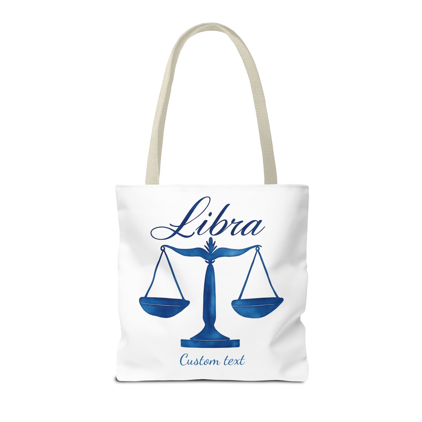 Libra Zodiac Personalized Tote Bag, Artistic Tote Bag, Astrology Lover Tote, Trendy Tote Bag, Unique Weekender Bag