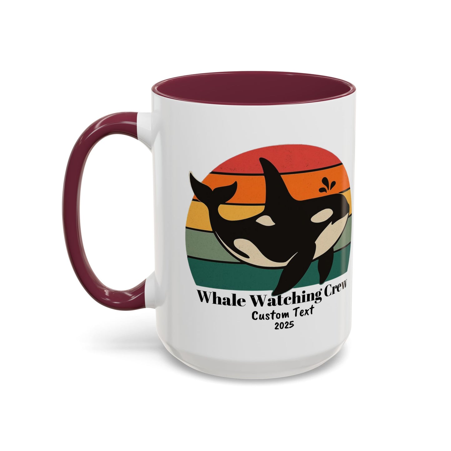 Orca Whale, Orcas Mug, Personalized , Whale Watching Mug, Whale Gifts, Alaskan Cruise, Blue Whale, Beluga Whale, Maui Excursion