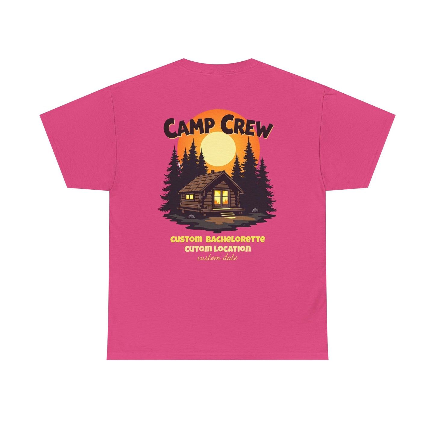 Camp Bachelorette Camp Crew Shirt, Hen Party Favors, Camp Bach, Custom Camp Shirt, Girls Trip Gifts, Bride Squad