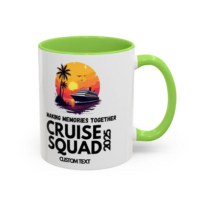 Custom Cruise Squad, Cruise Group, Cruise Party Mug, Group Cruise Mug, Cruise 2025, Matching Cruise Mug, Family Travel Mug