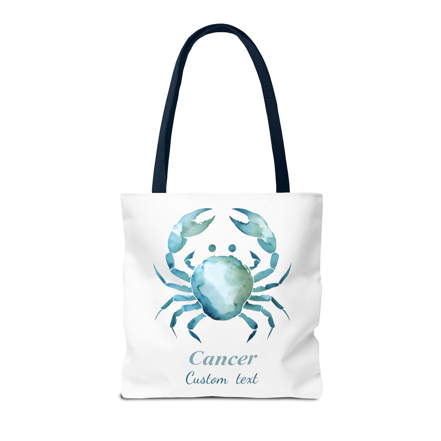 Cancer Zodiac Personalized Tote Bag, Astrology Lover Gift, Artistic Tote Bag, Trendy Tote Bag, Weekender Bag