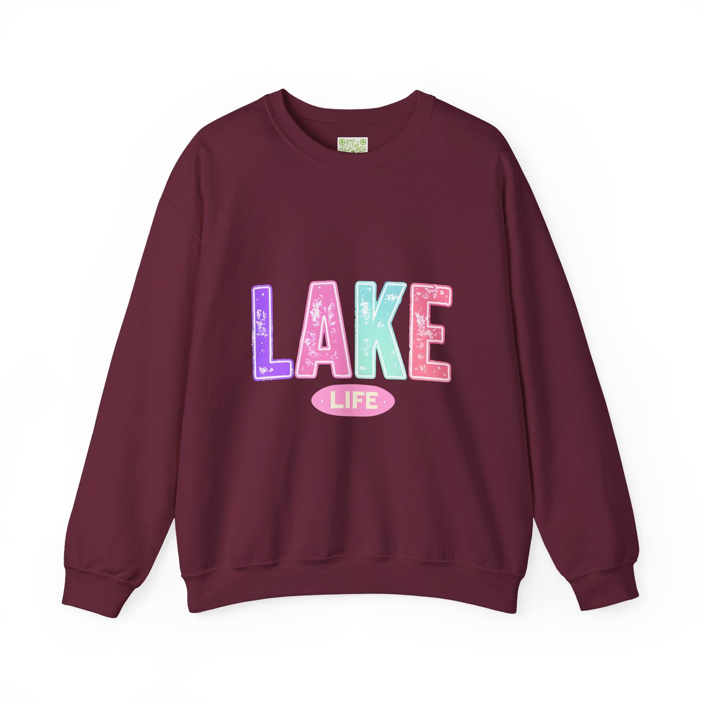 Lake Life Crewneck Sweatshirt - Unisex Heavy Blend for Comfort and Style