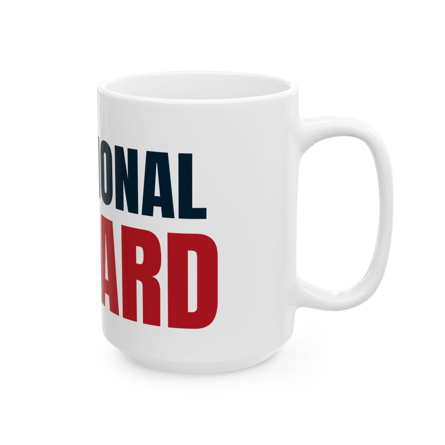 Army National Guard Coffee Mug, Patriotic Ceramic Mug, National Guard Coffee Cup, Military Gift for Veterans, Holiday Celebration Drinkware