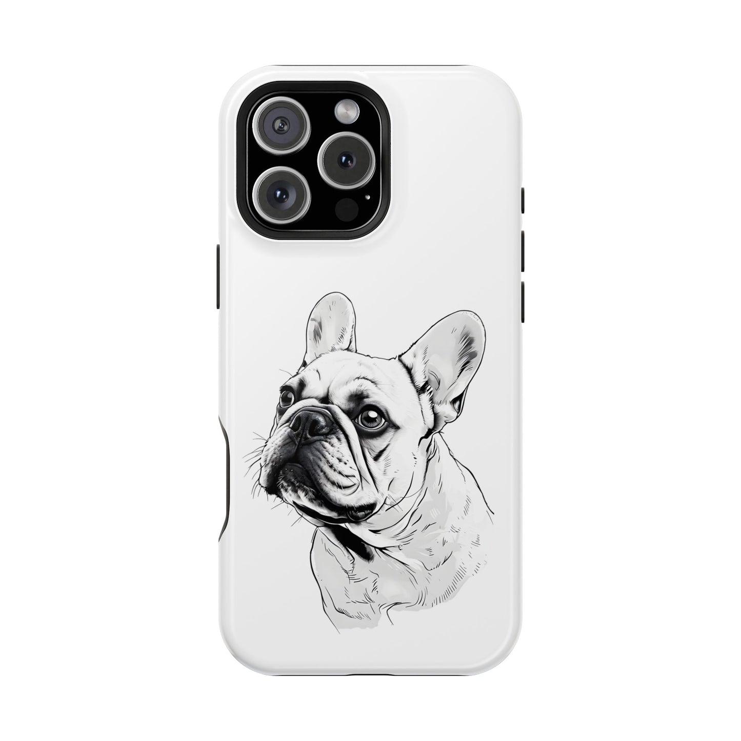 French Bulldog Magnetic Phone Case, Custom Pet Case, Durable Phone Accessories, Gift for Dog Lovers, Unique Phone Protection