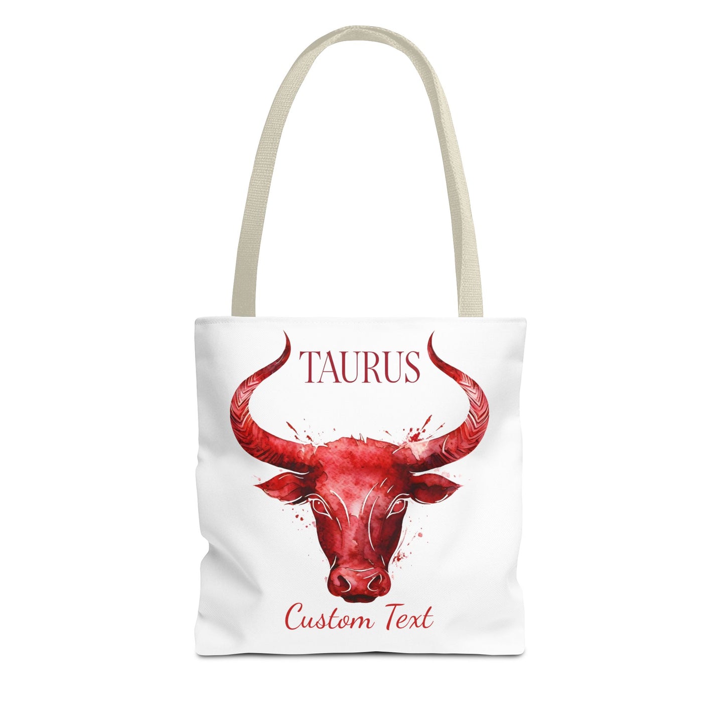 Taurus Zodiac Personalized Tote Bag, Artistic Tote Bag, Astrology Lover, Trendy Tote Bag, Taurus Birthday Gift