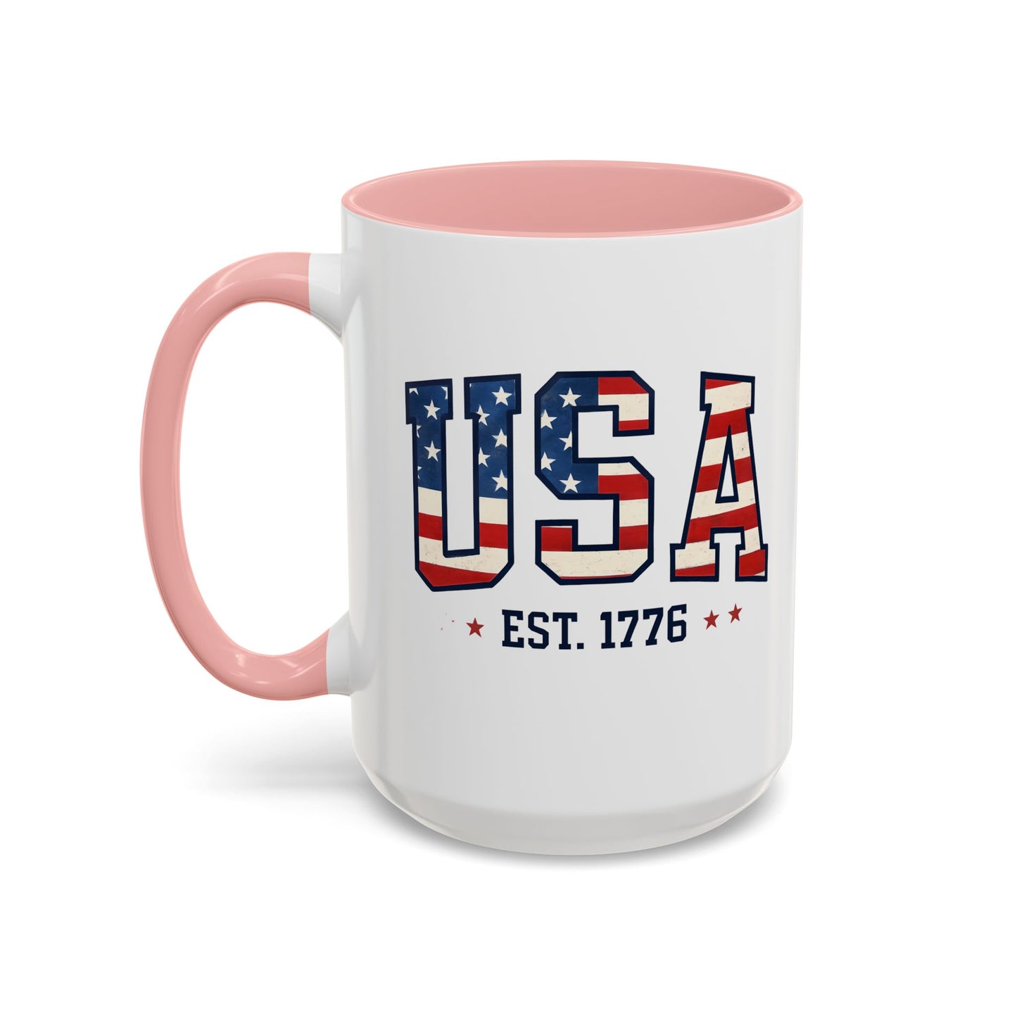 USA Patriotic Coffee Mug, Memorial Day Mug, American Flag Mug, Patriotic Mug, Freedom Cup, USA Flag Mug, Fourth of July