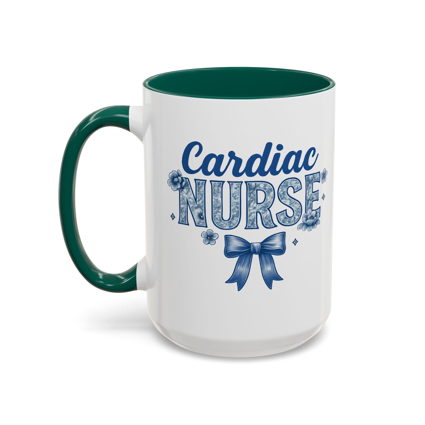 Chinoiserie Gift, Nurse Mug, Cardiac Nurse Mug, Cardiac ICU Mug, CVICU Nurse Mug, Cardiology Nurse Gift, Nurse Team Mug