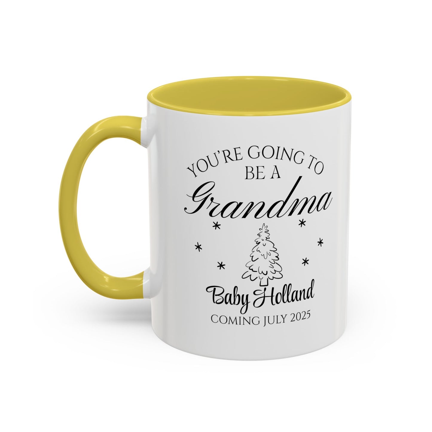You’re Going to Be a Grandma Mug, Pregnancy Announcement Coffee Cup, New Grandma Gift, Baby Reveal Mug for Grandparents, 2025 Baby Announcement