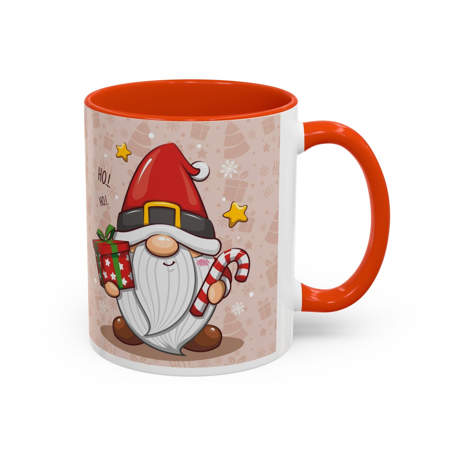 Ho Ho Santa Gnome Christmas Mug, Cute Holiday Coffee Cup, Festive Hot Cocoa Mug, Gnome Lover Christmas Gift, Cozy Winter Drinkware for Holiday Cheer