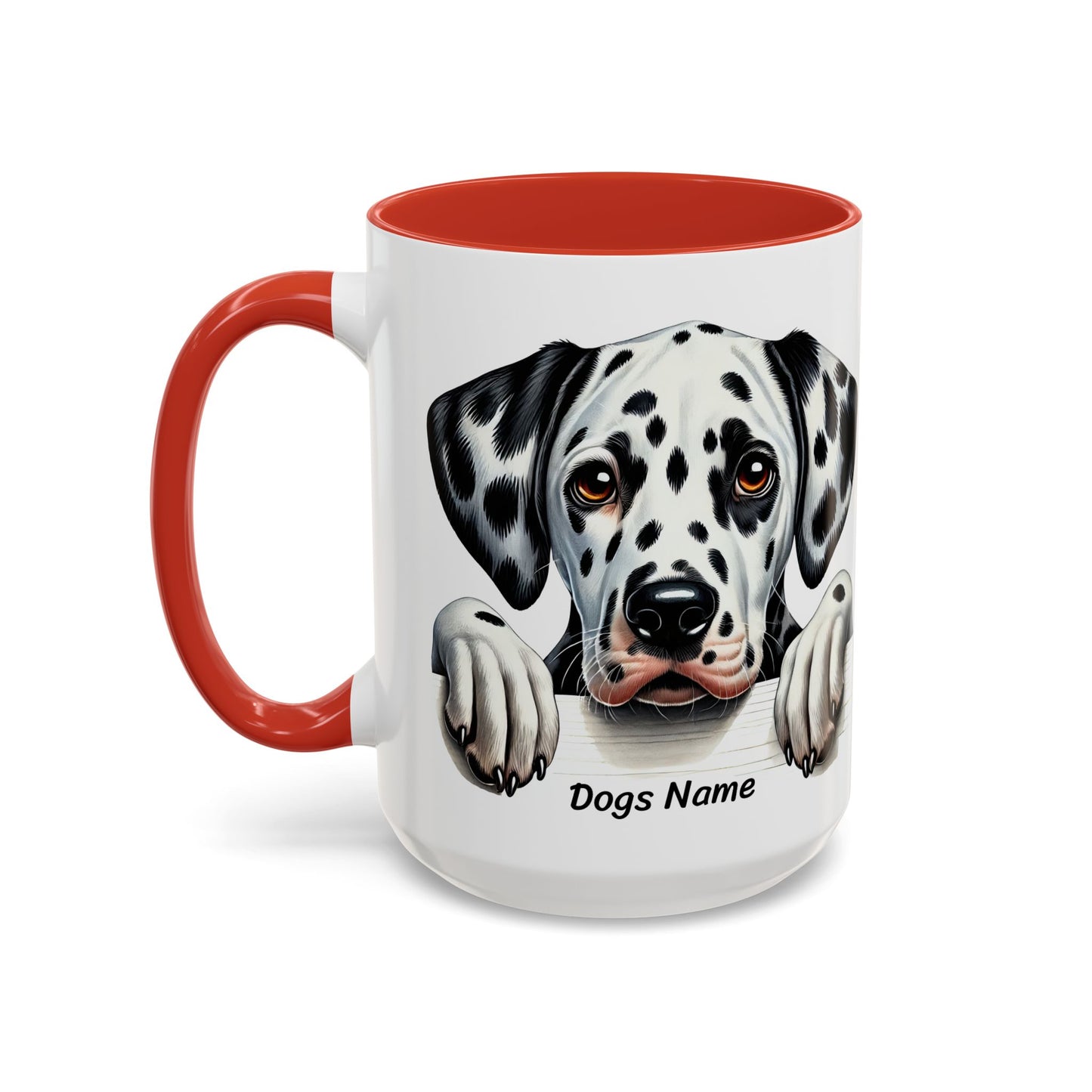 Funny Dalmatian Dog Lover Mug, Dog is Friendly, I am Not Coffee Cup, Perfect Gift for Dog Moms, Pet Lovers, and Dalmatian Fans