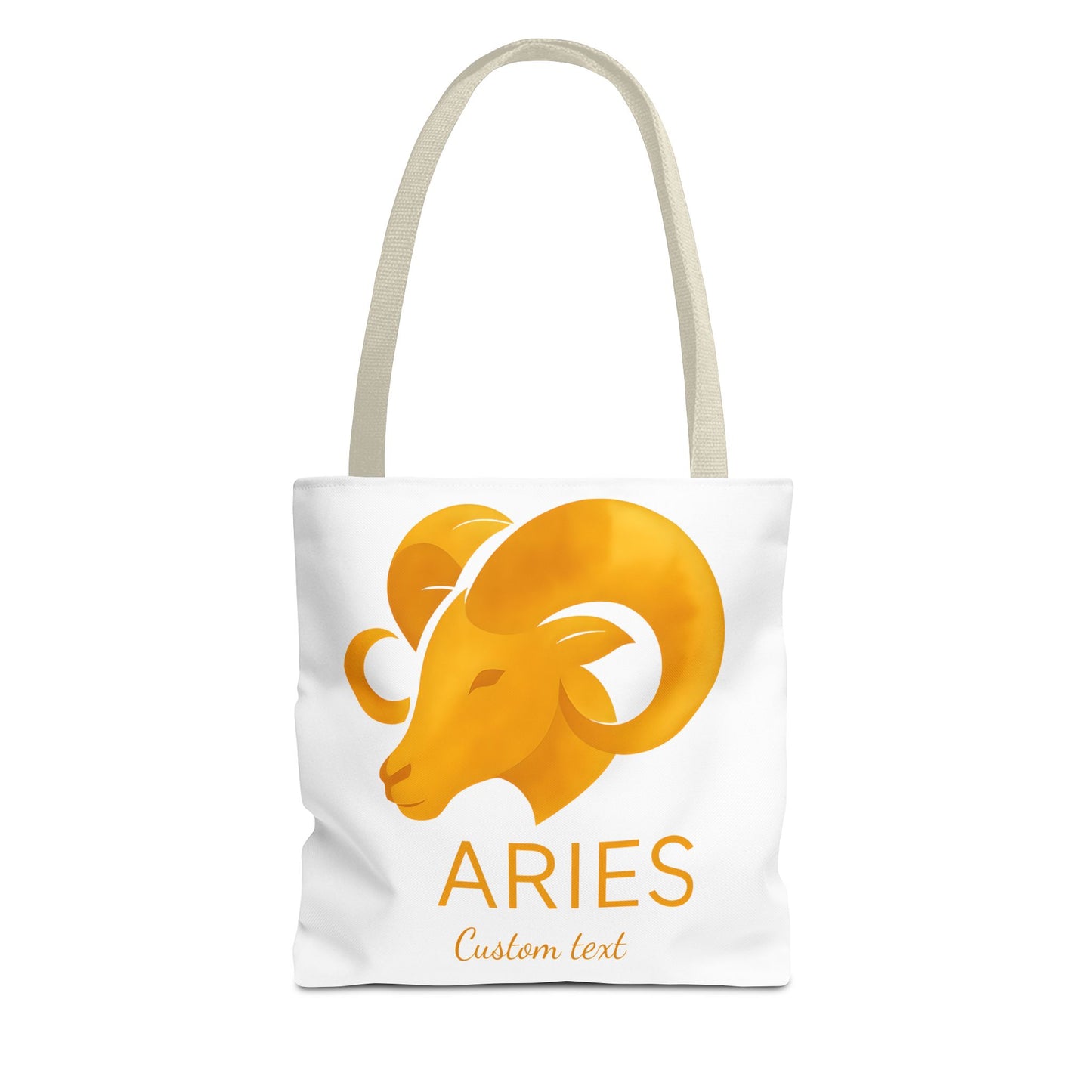 Aries Zodiac Personalized Tote Bag, Artistic Tote Bag, Astrology Bag, Unique Tote Bag, Aries Birthday Gift
