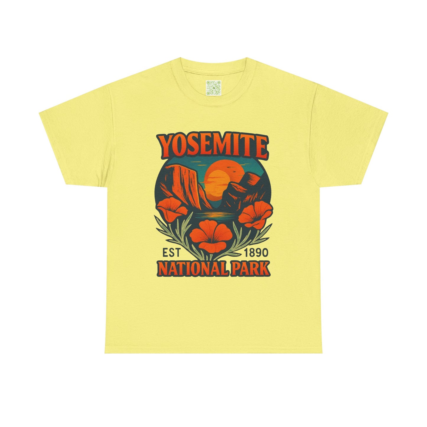 Vintage Yosemite National Park Tee, Nature Lover Shirt, Eco-Friendly Gift, Unisex Hiking Apparel, Yosemite Shirt