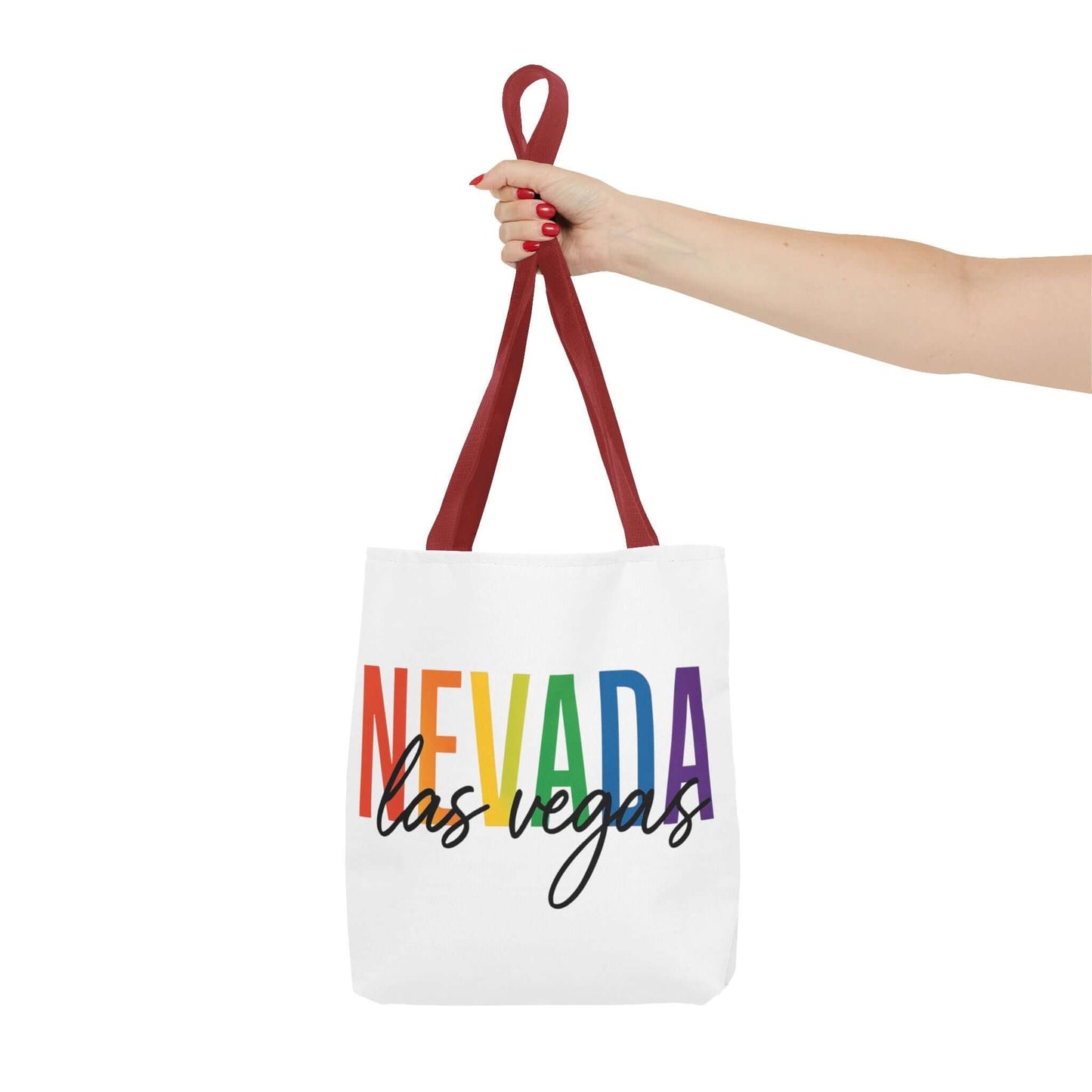 Pride Las Vegas Nevada Tote, Pride Month Tote, Bisexual Pride Bag, LGBT Tote, Transgender Gift, Lesbian Tote, Equal Rights Bag